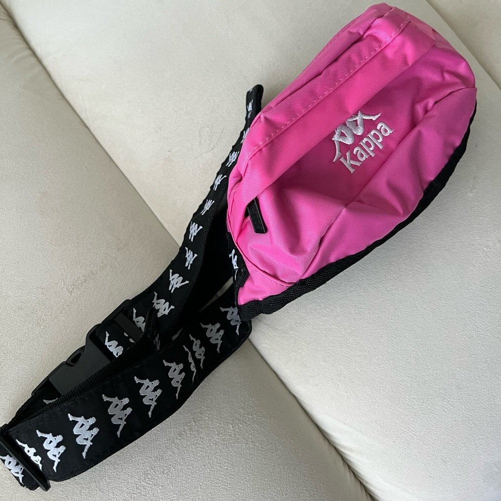 Kappa Authentic Pink Waist Bag